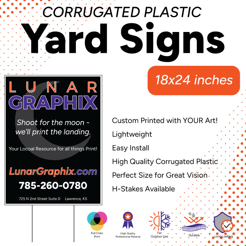 Yard Sign 18×24"