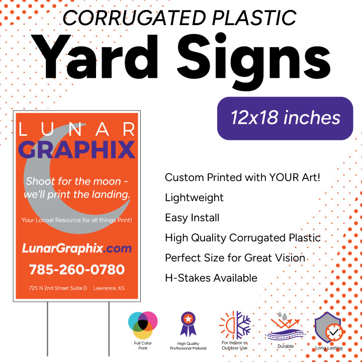 Yard Sign 12×18"