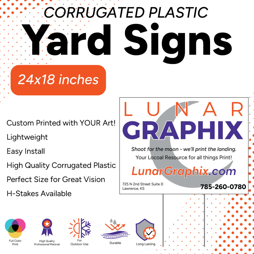 Yard Sign 24×18"